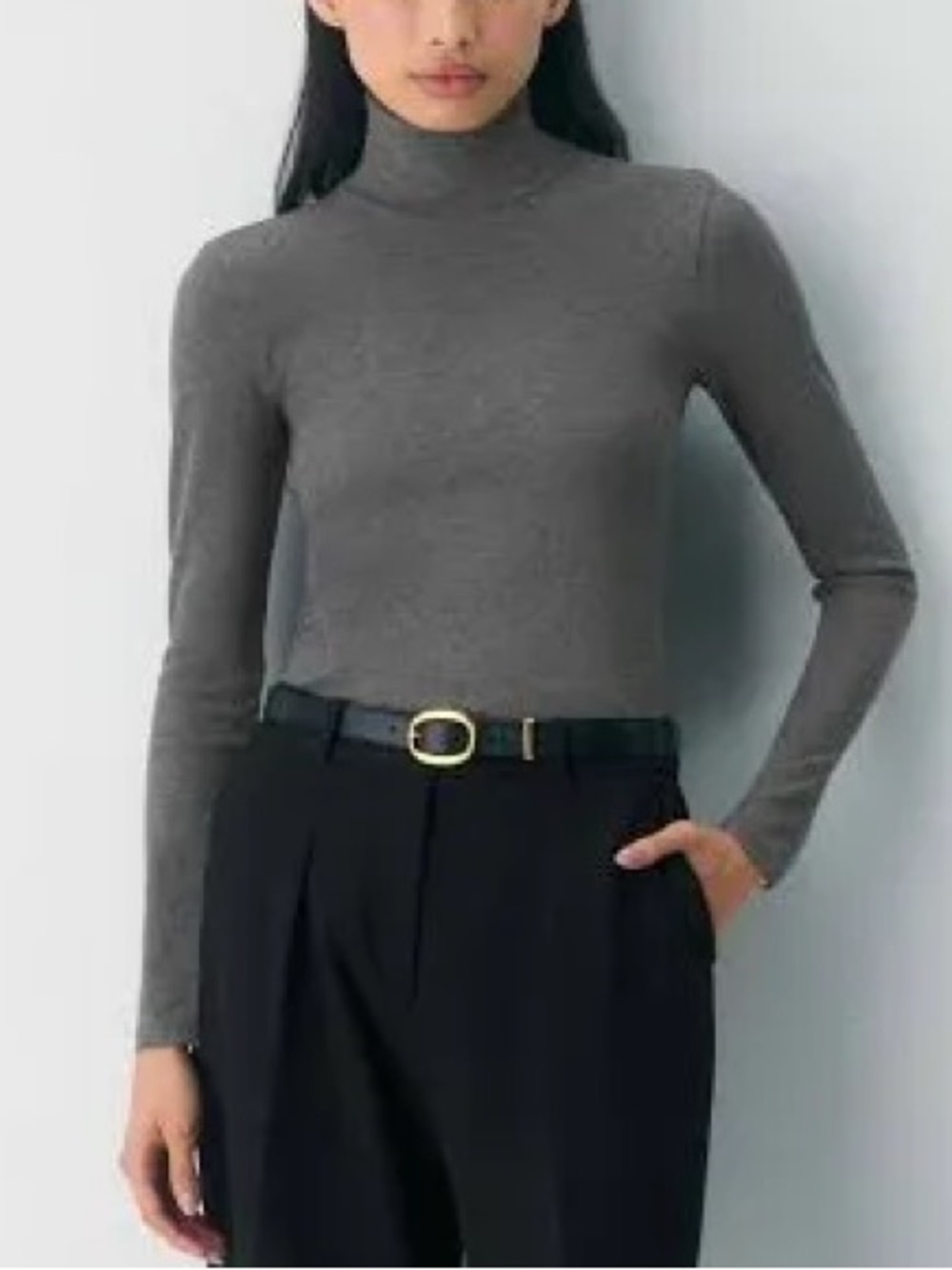 Wilfred Cropped Turtleneck